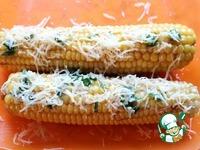 Варёная кукуруза со сливочным маслом и сыром ингредиенты