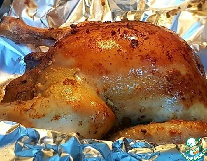 Рецепт: Курица в горчичном соусе в аэрогриле