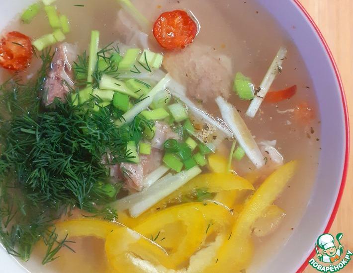 Рецепт: Суп с лапшой от Кунг-Фу Панды