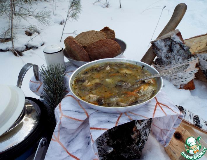Рецепт: Сибирский грибной суп