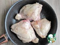 Куриные бедра под пикантной сырной шапочкой ингредиенты