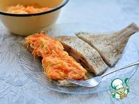 Камбала в морковно-картофельной шубе ингредиенты