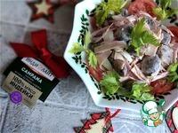 Новогодний салат с ветчиной ингредиенты