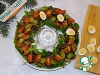 Новогодний салат Венок Адвента ингредиенты