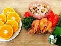 Фарфалле с морепродуктами в цитрусовом соусе ингредиенты