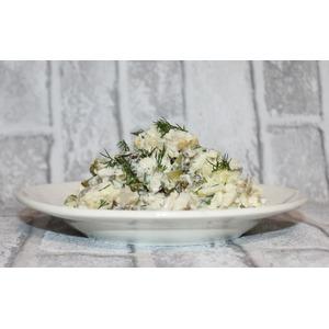 Холмогорский салат из трески