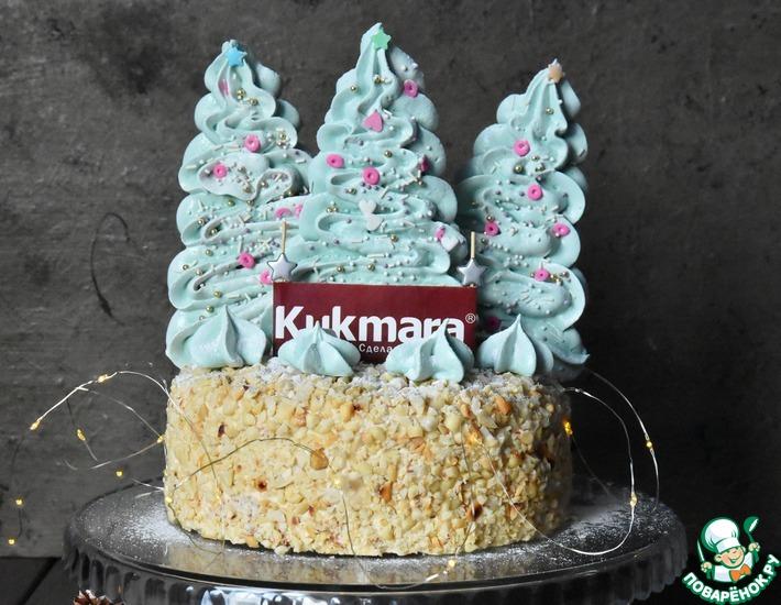 Рецепт: Торт Подарочный новогодний