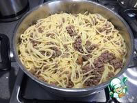 Спагетти с фаршем и грибами ингредиенты