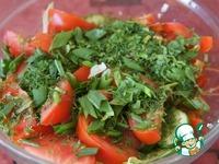 Овощной салат Фаттуш ингредиенты