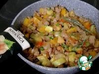 Рагу овощное с мясом и орехами ингредиенты