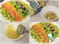 Салат с лососем и овощами ингредиенты