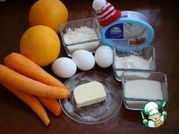 Морковный рулет с апельсиновым курдом ингредиенты