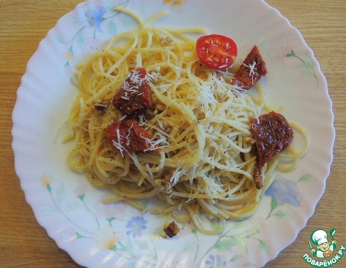 Рецепт: Спагетти Алио и олио