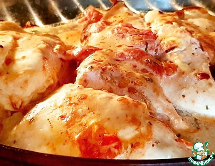 Рецепт: Курица под домашним соусом