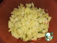 Овощной салат Зимний ингредиенты