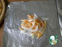 Рыба на овощной подушке в фольге ингредиенты