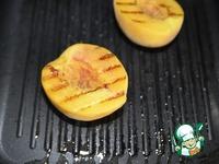 Персики-гриль с творожным сыром ингредиенты