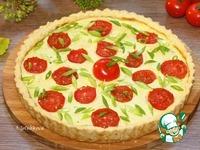 Фермерский пирог с зеленью и помидорами ингредиенты