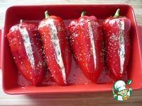 Фаршированные красные перцы с сыром ингредиенты