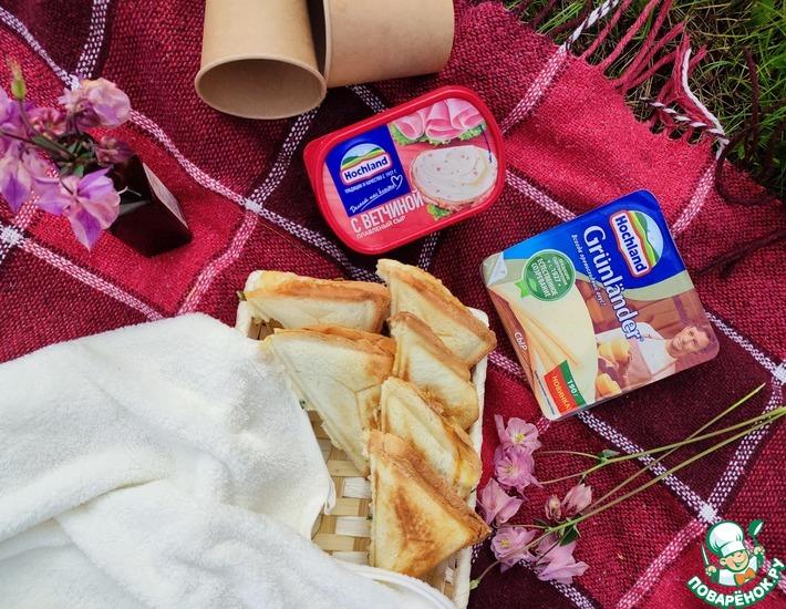 Рецепт: Сэндвичи для пикника с сыром