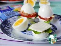 Фаршированные яйца а-ля Бургеры ингредиенты