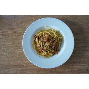 Спагетти карбонара без сливок