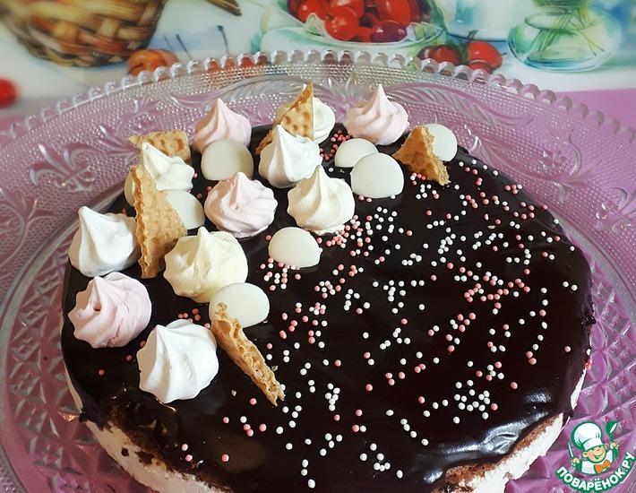 Рецепт: Десерт Шоколадно-творожный