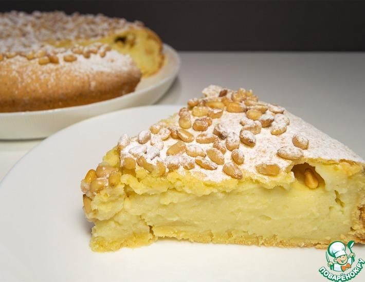 Рецепт: Итальянский пирог «Бабушкин торт»