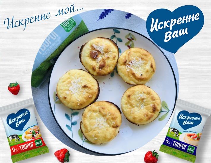 Рецепт: Кокосовые сырники без жарки