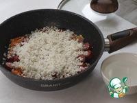 Рис с копчеными колбасками ингредиенты
