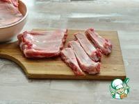 Свиные ребра, тушенные с помидорами ингредиенты