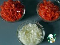 Куриные сердечки в сливочно-овощном соусе ингредиенты
