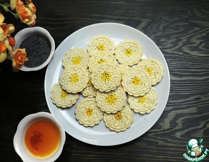 Рецепт: Персидское рисовое печенье «Наан э беренджи»