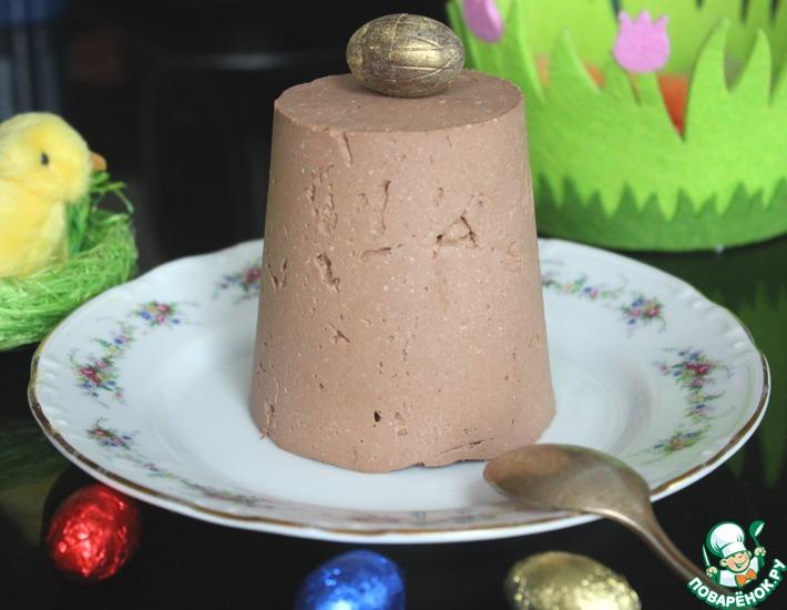 Рецепт: Пасхальный шоколадный десерт