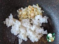 Кальмары, фаршированные тунцом и рисом ингредиенты