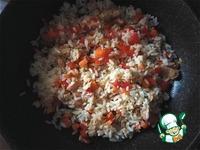Рис с тунцом и овощами ингредиенты