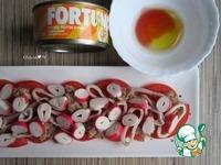 Салат с тунцом Красное и белое ингредиенты