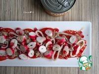 Салат с тунцом Красное и белое ингредиенты