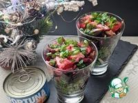 Салат с тунцом На морском дне ингредиенты