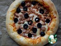Пицца с тунцом и маслинами ингредиенты
