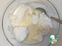 Десерт Страчателла с малиновым соусом ингредиенты