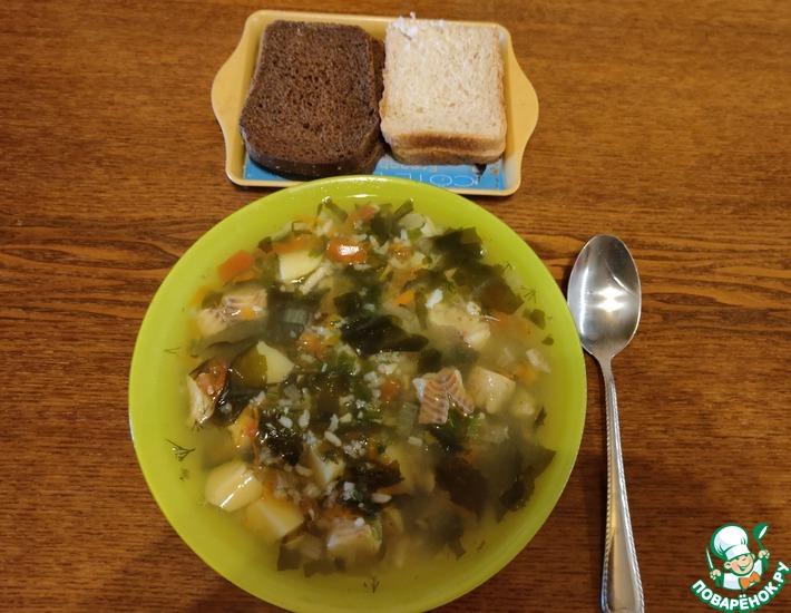 Рецепт: Рыбный суп из минтая в мультиварке