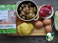 Салат с индейкой и виноградом ингредиенты