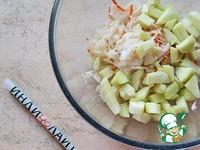 Капустный салат с индейкой и яблоком ингредиенты