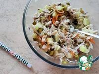 Капустный салат с индейкой и яблоком ингредиенты
