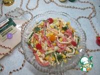 Салат с ветчиной и яичными блинчиками ингредиенты