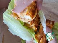 Горячий сэндвич-канапе ингредиенты
