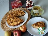Яблочно-творожный пирог с хрустящей крошкой ингредиенты