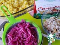 Луковый салат с рыбой и картофелем ингредиенты