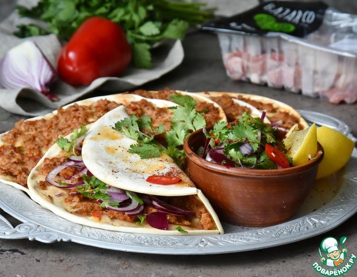 Рецепт: Армянская пицца Ламаджо